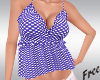 Blue Gingham top