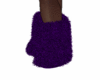 Purple Teddy Boots