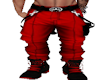 Red Cargo pants