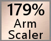 179% Arm Scaler F A