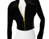 Gold Zipper Lulu