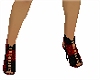 Red & black Heels