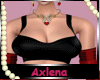 AXL Red & BLK Tartan Set