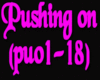 Pushing on(puo1-19)