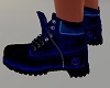 ~CR~Black Blue Boots