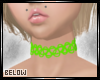 :B: Green Choker