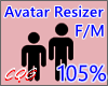 CG: Avatar Scaler 105%