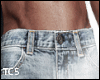 Skinny light blue