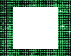 Green Sequin Frame