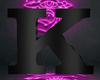 black K letter