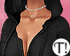 T! Black Hooded Romper