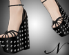 N:Shoe-Wedge 7 Black