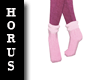 Socks pink barbie