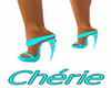 cyan shoes