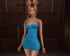 Sexy Mini Dress RL Blue