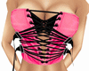 Strapped Corset hotpink