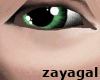 Green Anime Queen Eyes