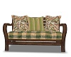 Plaid Porch Sofa