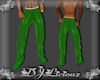 DJL-Green Velvet Pants