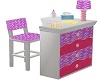 Baby Girl Dresser &Chair