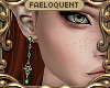 F:~ Belle Earrings green