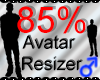 *M* Avatar Scaler 85%