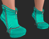 Turquoise Shoes