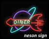 Rocket Diner~Neonsign