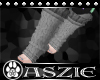 Witchy Knit Socks Grey