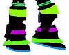 -x- rainbow unisex boots