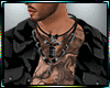 Open Tattoo Jacket G/B