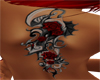 Tribal Red Rose Tatoo