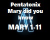 Mary did you know Penta.