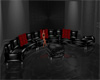 !SCA! Blk Leather Sofa R