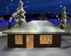 winter romance cabin