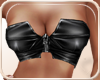 !NC Leather Zip Bustier