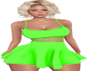 Lime Green RLL Dress