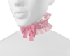 EU Ruffle Bow CollarPink