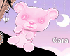 R.Shoulder Bear - Pink M
