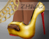 Z- Shiny Gold Heels