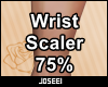 Wrist Scaler 75%