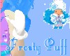 Frosty Puff Mittens