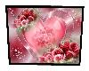 Pink Heart and Roses