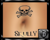 (DP)Skully Belly Tattoo