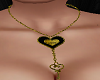 Gold/Black Necklace e