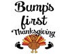 Bumps 1st Thanksgiving