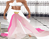 White n Pink Skirt