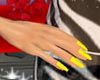!Mx! Nails  yellow