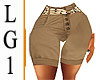 LG1 Brown Shorts XLB