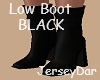 Low Black Boot